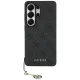 Samsung Galaxy S26 Ultra Guess 4G Classic Logó Charm MagSafe tok fekete
