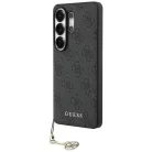 Samsung Galaxy S26 Ultra Guess 4G Classic Logó Charm MagSafe tok fekete