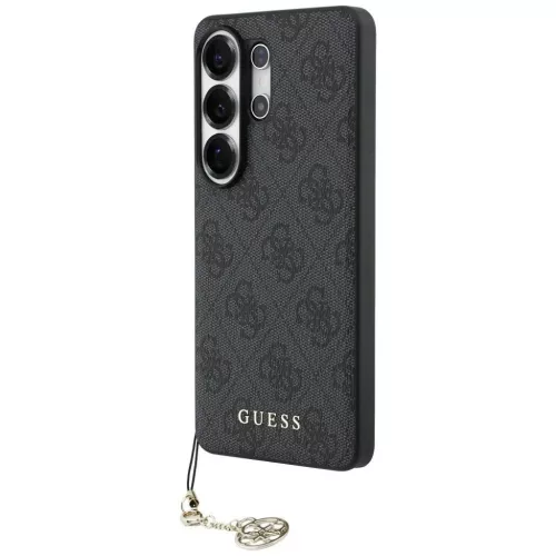 Samsung Galaxy S26 Ultra Guess 4G Classic Logó Charm MagSafe tok fekete