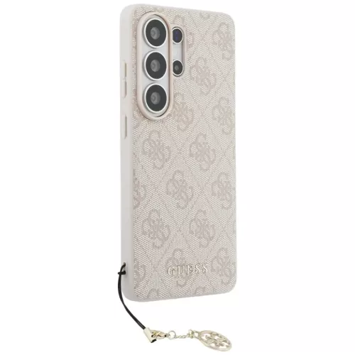 Samsung Galaxy S26 Ultra 4G Classic Logo Charm tok rózsaszín