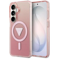   Samsung Galaxy S26 Guess IML Gradient Triangle MagSafe tok rózsaszín