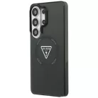 Samsung Galaxy S26 Ultra Guess IML Gradient Triangle MagSafe fekete tok