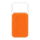 Fényes Magsafe tok iPhone 16 Pro narancs tok