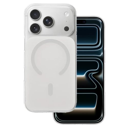 Glossy Magsafe tok iPhone 17 Pro Max fehér
