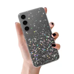   Ragyogó átlátszó tok Samsung Galaxy S26 Ultra készülékhez, átlátszó tok