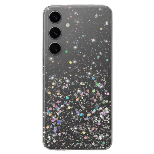 Ragyogó átlátszó tok Samsung Galaxy S26 Ultra készülékhez, átlátszó tok