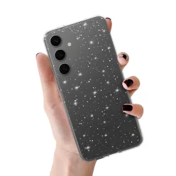 Crystal Glitter tok Samsung Galaxy A57 5G Ezüst