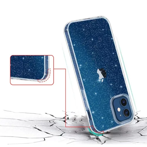 Crystal Glitter tok Samsung Galaxy A57 5G Ezüst