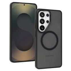 Liavec Soft Case Metal Frame Samsung Galaxy S26 tok fekete