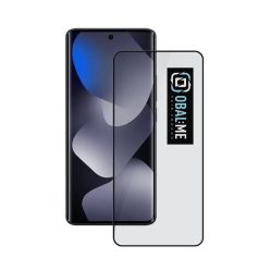   OBAL:ME 5D üvegfólia Xiaomi Redmi Note 15 4G/5G/Poco M8 5G fekete üvegfólia