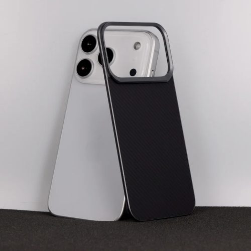 Liavec Carbon Layer Magsafe Aramid Fiber iPhone 17 Pro Max tok fekete