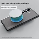 Nillkin Super Frosted PRO Mágneses Tok Samsung Galaxy S26-hoz Átlátszó Fekete tok