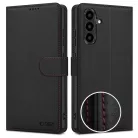 Samsung Galaxy A57 5G Tech-protect Wallet tok Fekete/Piros