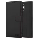 Samsung Galaxy A57 5G Tech-protect Wallet tok Fekete/Piros