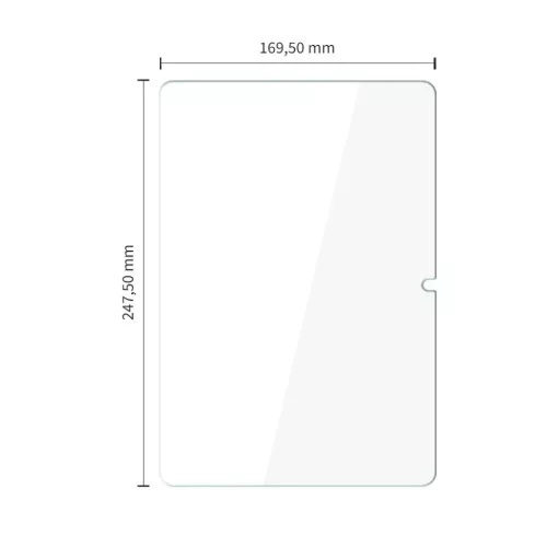 Xiaomi Pad 7 / 7 Pro / 8 / 8 Pro Üvegfólia Tech-Protect Glass Fit+ 2-pack 11.2 Átlátszó, üvegfólia