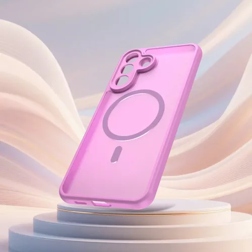 Samsung Galaxy A57 5G Pink Techsuit - HaloFrost II MagSafe tok