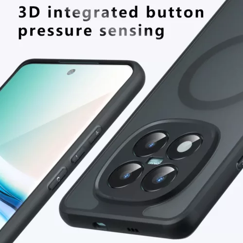 Xiaomi Redmi Note 15 Pro 4G Matt Fekete Techsuit PureFrost MagSafe tok