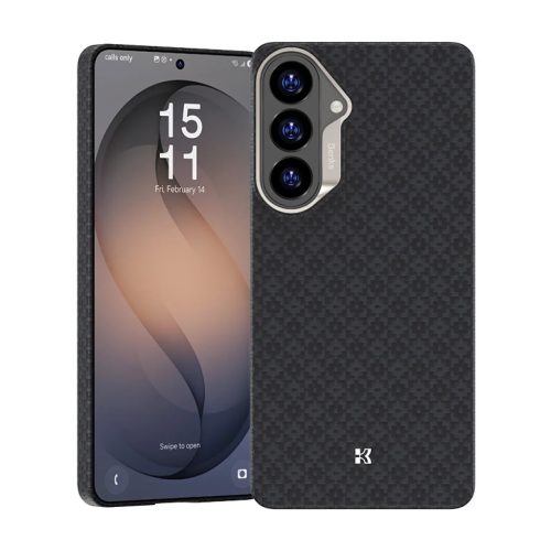 Samsung Galaxy S26 Fekete Benks Magnetic Armor Air Armor Grid Kevlar tok fém kerettel 600D (E048)