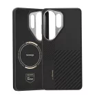 Samsung Galaxy S26 Ultra fekete Benks Montage Magnetic Armor Pro Kevlar Tok Fém Keret 600D+1500D (L050) tok
