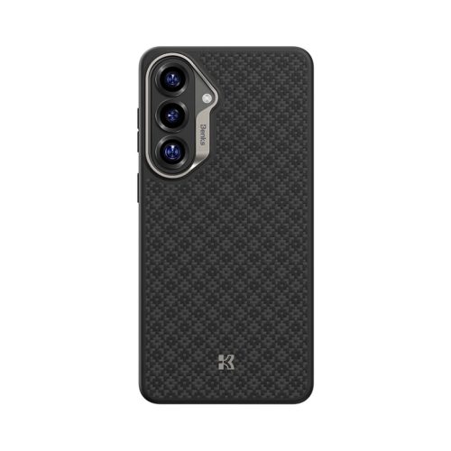 Samsung Galaxy S26 Fekete Benks Magnetic Armor Pro Armor Grid Kevlar Tok Fém Keret 600D (H048) tok