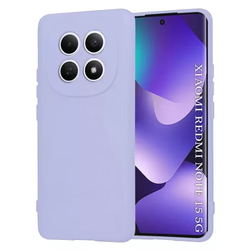 Xiaomi Redmi Note 15 5G / Note 15 4G / Poco M8 5G Light Purple Techsuit SoftFlex tok