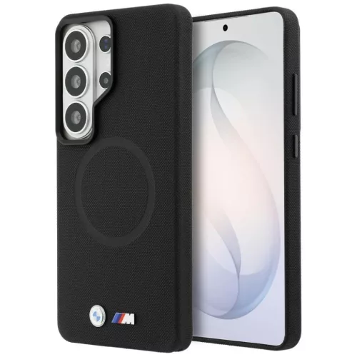 Samsung Galaxy S26 Ultra BMW M Metal Logo MagSafe fekete tok