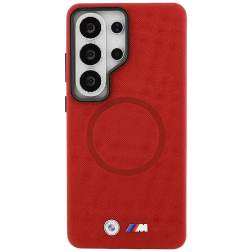 Samsung Galaxy S26 Ultra BMW M Metal Logo MagSafe piros tok