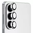 Blueo - Kamera Lencsevédő - Samsung Galaxy S26 / S26 Plus - Ezüst, üvegfólia üvegfólia