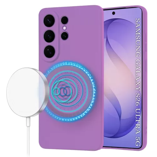 Samsung Galaxy S26 Ultra Lila Techsuit SoftFlex MagSafe tok
