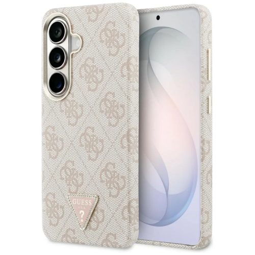 Samsung Galaxy S26 Guess 4G Triangle Logo tok rózsaszín tok