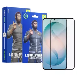   Blueo - 2.5D Silk Teljes Fedésű HD Üveg (5 darabos) - Samsung Galaxy S26 Plus - Fekete - üvegfólia üvegfólia