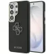 Samsung Galaxy S26 Ultra Guess Grained Big 4G Metal Logo fekete tok
