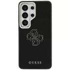 Samsung Galaxy S26 Ultra Guess Grained Big 4G Metal Logo fekete tok