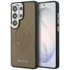 Samsung Galaxy S26 Ultra Guess Perforált Logó MagSafe barna tok