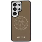 Samsung Galaxy S26 Ultra Guess Perforált Logó MagSafe barna tok