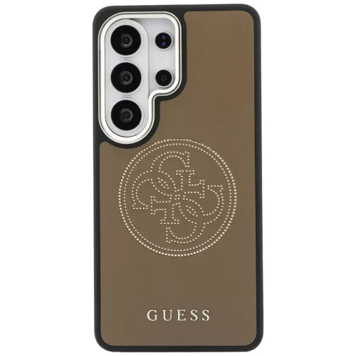 Samsung Galaxy S26 Ultra Guess Perforált Logó MagSafe barna tok