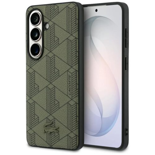 Samsung Galaxy S26 Lacoste PVC Monogram The Blend MagSafe tok khaki