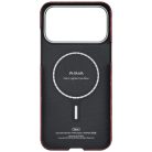 iPhone 17 Pro Max PITAKA Ultra-Slim Monogram MagSafe tok arany piros