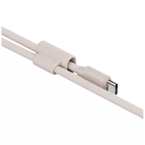 Type-C USB kábel ENERGEA Lasso Lanyard - USB-C 1.5m 240W Homok