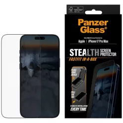   iPhone 17 Pro Max PanzerGlass Stealth Ultra-Wide Fit Fastfit üvegfólia