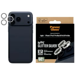   iPhone 17 Pro / 17 Pro Max / 16 Pro PanzerGlass Hoops Glitter üvegfólia lencsevédő