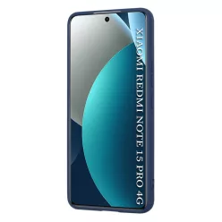   Techsuit - SoftFlex - Xiaomi Redmi Note 15 Pro 4G - Sötétkék tok