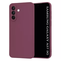 Techsuit - SoftFlex - Samsung Galaxy A57 5G - Plum Red tok