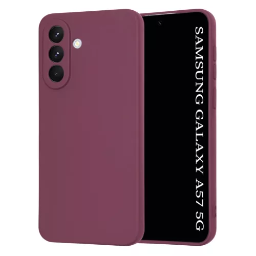 Techsuit - SoftFlex - Samsung Galaxy A57 5G - Plum Red tok