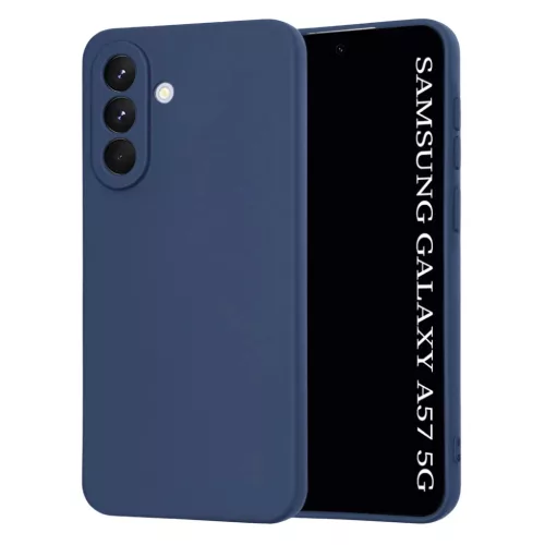 Techsuit - SoftFlex - Samsung Galaxy A57 5G - Sötétkék tok