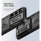 Samsung Galaxy S26 Dexnor tok kihajtható állvánnyal, fekete 360 ütésálló