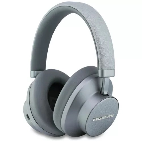 Over-Ear Fejhallgató Karl Lagerfeld Saffiano Hosszúkás Bluetooth ANC szürke