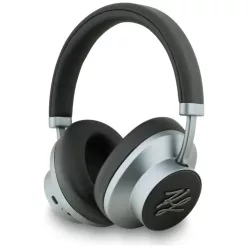   Fejhallgatók Karl Lagerfeld Grained Initials Bluetooth ANC fekete