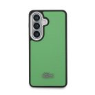Lacoste Petit Pique Metal Logo Mágneses tok Samsung Galaxy S26-hoz Estragon Zöld