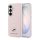 Karl Lagerfeld Grained PU Leather K&CH Heads Mágneses Samsung Galaxy S26 tok Rózsaszín tok